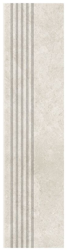 tubądzin aulla grey stopnica rektyfikowana 29.6x119.8x1 