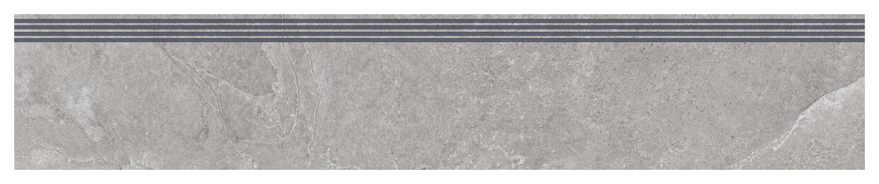 tubądzin care grand cave grey str stopnica rektyfikowana 29.8x159.8x0.8 