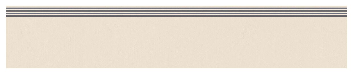 tubądzin care industrio ivory stopnica rektyfikowana 29.8x159.8x0.8 