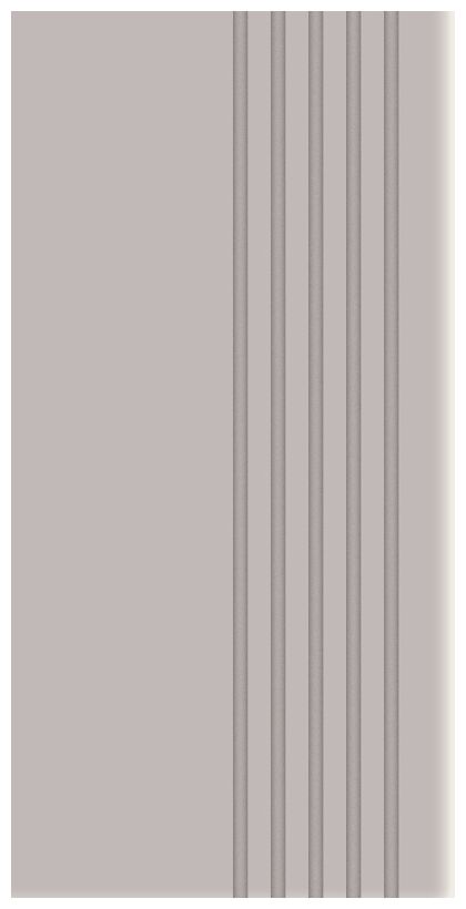 tubądzin cielo e terra beige mat stopnica rektyfikowana 29.6x59.8 