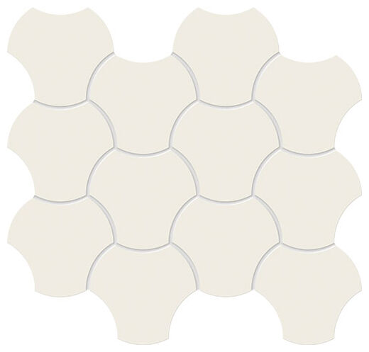 tubądzin cielo e terra bianco up down 1 mat mozaika 29.8x34.3x0.6 