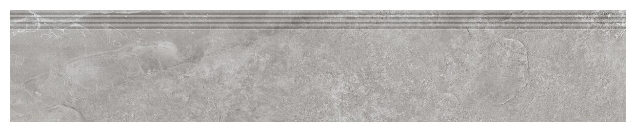 tubądzin grand cave grey str stopnica rektyfikowana 29.8x159.8x0.8 