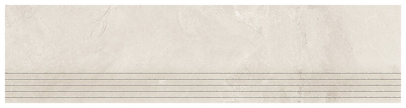 tubądzin grand cave ivory stopnica rektyfikowana 29.6x119.8x0.8 