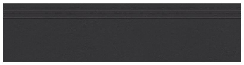 tubądzin industrio anthrazite stopnica mat rektyfikowana 29.6x119.8 