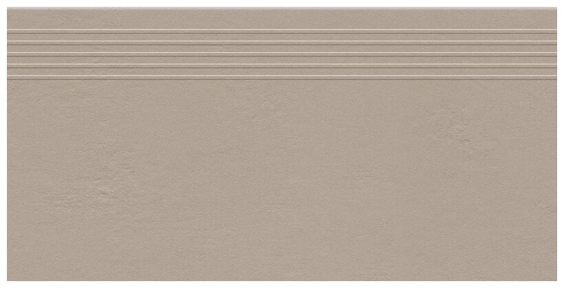 tubądzin industrio beige stopnica mat rektyfikowana 29.6x59.8 