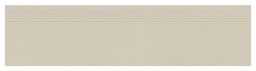tubądzin industrio cream stopnica mat rektyfikowana 29.6x119.8 
