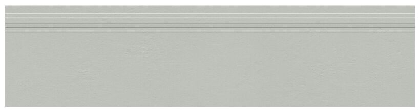 tubądzin industrio grey stopnica mat rektyfikowana 29.6x119.8x0.8 