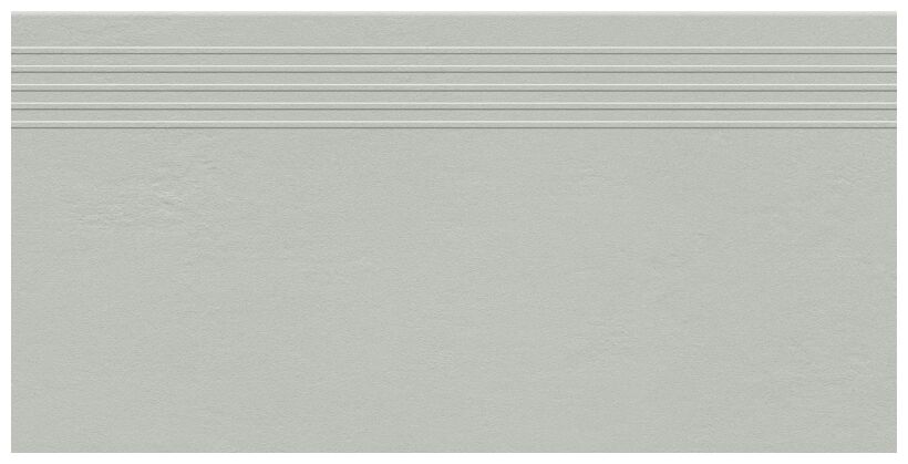 tubądzin industrio grey stopnica mat rektyfikowana 29.6x59.8x0.8 