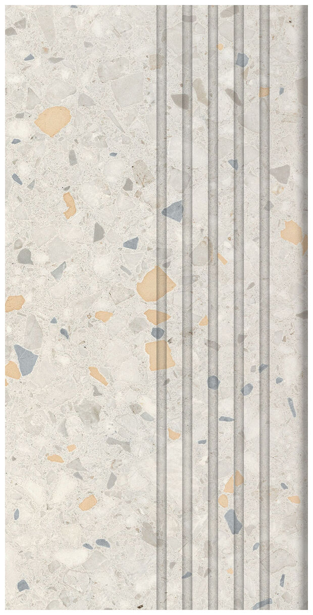 tubądzin macchia beige mat stopnica rektyfikowana 29.8x59.8 
