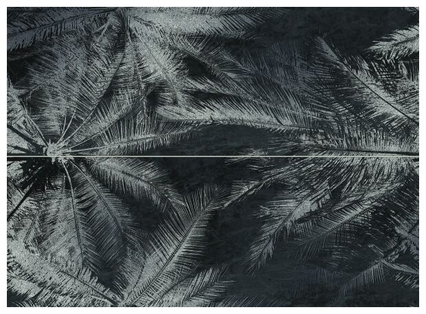 tubądzin sedona palms 2-elementowy dekor 65.8x89.8 
