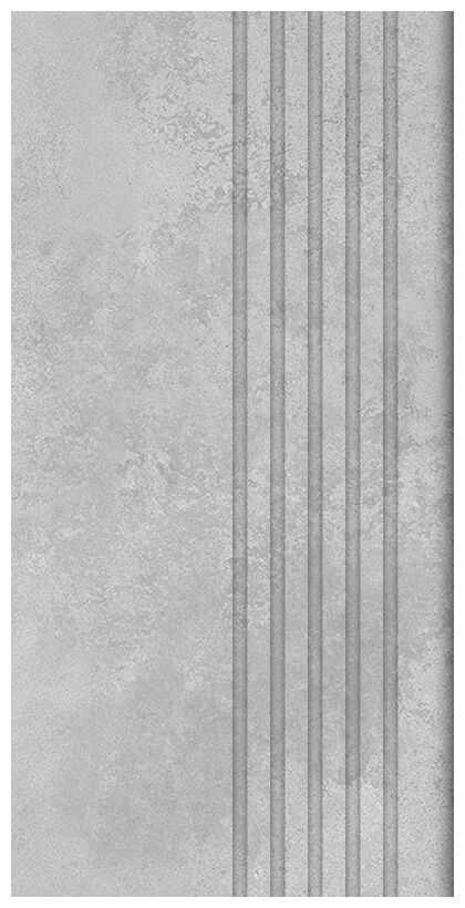 tubądzin torano grey mat stopnica rektyfikowana 29.6x59.8x1 