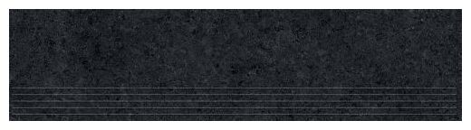 tubądzin zimba black str stopnica 29.6x119.8x0.8 