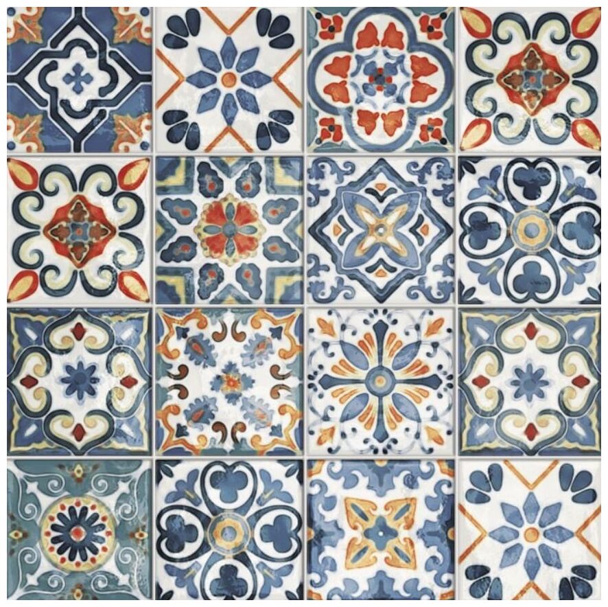 valsecchia amalfi mix colore gres 15x15 