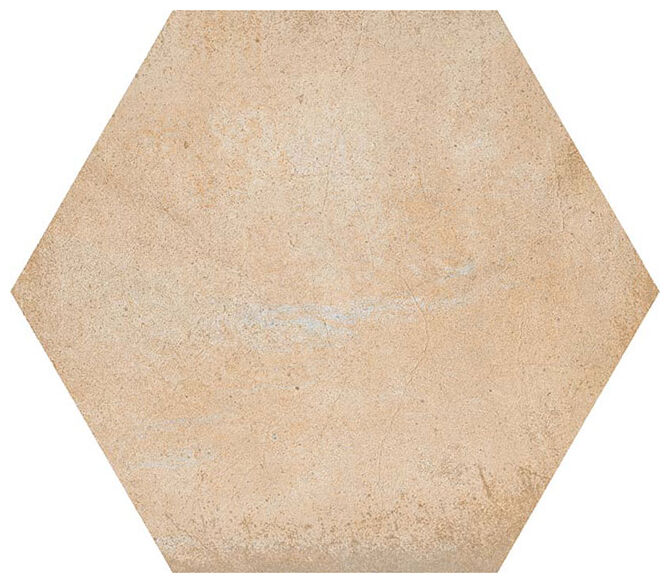 vives bampton beige hexagono gres 23.3x26.6 