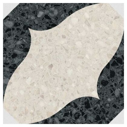 vives cerbere negro octogono gres 20x20 