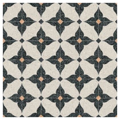 vives cerbere negro octogono gres 20x20 