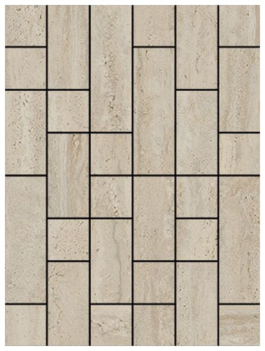 vives charonne natural r10 mozaika 29.3x39.1 