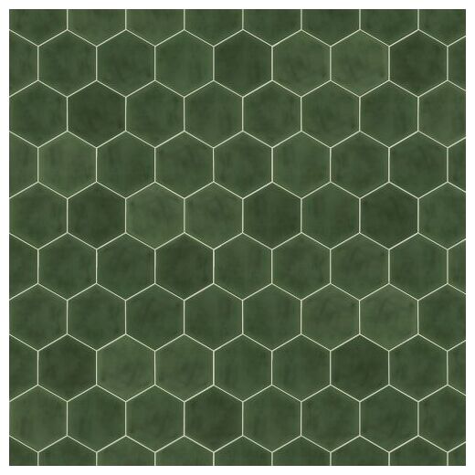 vives hexagono figuli green gres 15x17 