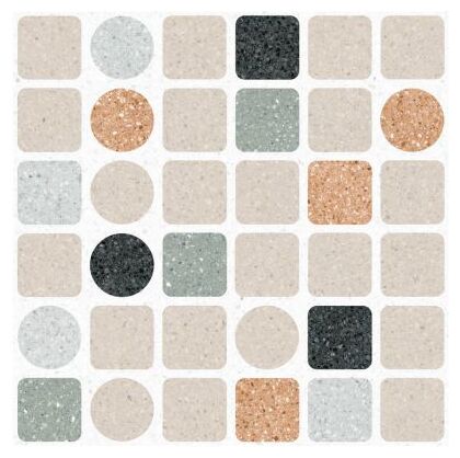 vives loano-r multicolor gres rektyfikowany 20x20 