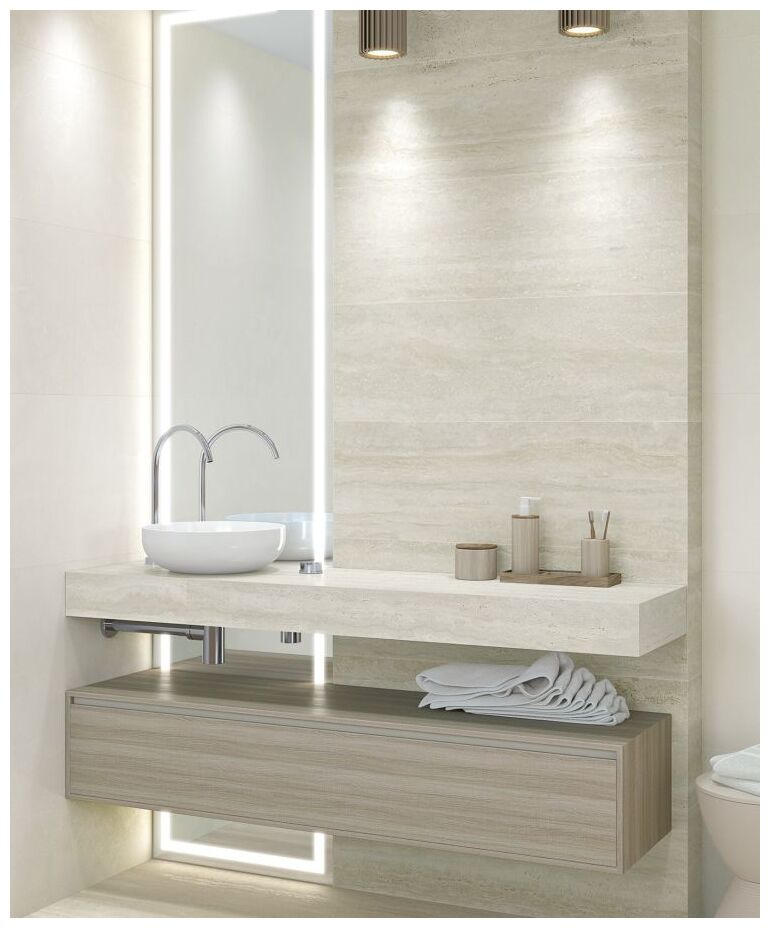 vives manhattan-r light płytka ścienna 45x120 