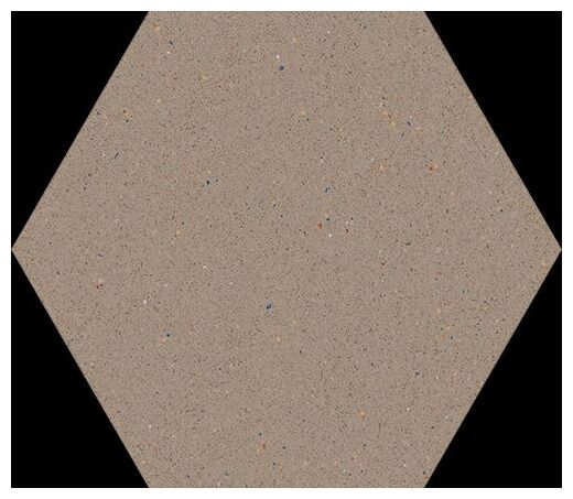vives micra umbra hexagono gres rektyfikowany 51.9x59.9 