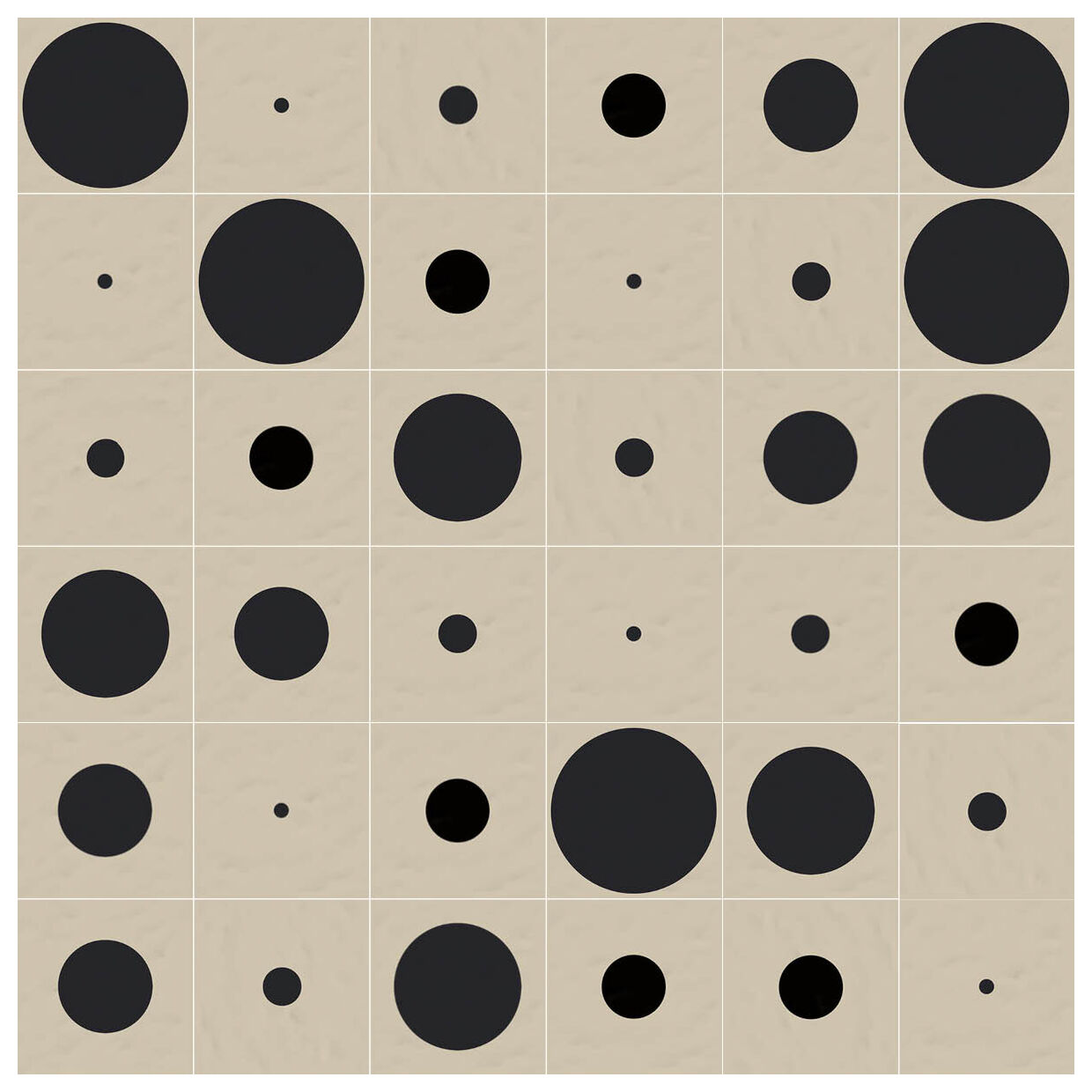 vives tondo beige płytka ścienna 20x20 