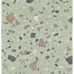 aparici pebble green natural gres rektyfikowany 99.55x99.55 