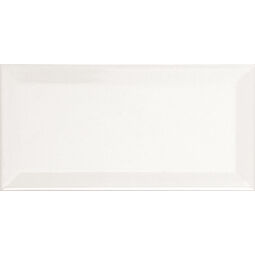 ape ceramica biselado blanco brillo 10x20 