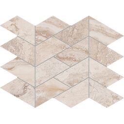 azteca travertine lacio soft ivory mozaika 21.6x28 