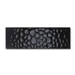 azteca unik bubbles black glossy płytka ścienna 30x90 