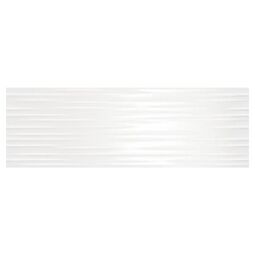 azteca unik frost white glossy płytka ścienna 30x90 