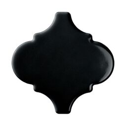 bestile bondi black arabesque shine płytka ścienna 15x15 