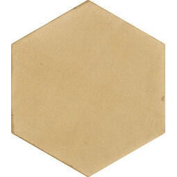 carmen ceramic art nomade ocre hexagon gres 13.9x16 