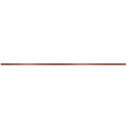 cersanit metal copper glossy border 1x60 