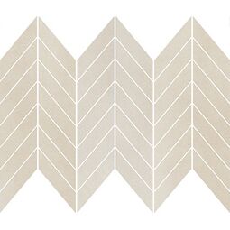 cersanit safari cream chevron mix matt mosaic 25.5x29.8 