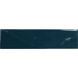 cil decor match midnight blue glossy płytka ścienna 6.25x25 