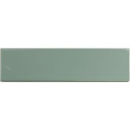 cil decor match sage glossy płytka ścienna 6.25x25 