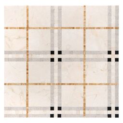 dunin beige tartan mozaika kamienna 31x31 