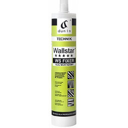 dunin wallstar ws fixer klej biały do gzymsów. profili ściennych. listew przypodłogowych. paneli 3d 290 ml 