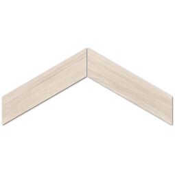 emil ceramica elegance wood / sleek wood white chevron gres 11x54 