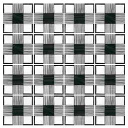 equipe caprice deco cloth b&w gres 20x20 (22124) 