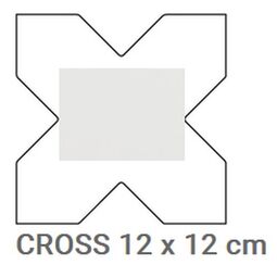 equipe porto cross white gres 17.5x20 (30614) 