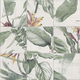 mainzu ceramica bottega spring leaves dekor 20x20 