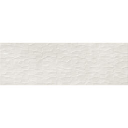 marazzi plaza white struttura range 3d m95h płytka ścienna 30x90 