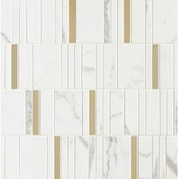 marazzi allmarble statuario barcode lux m8h9 mozaika 40x40 