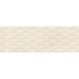 marazzi chill ivory struttura 3d diamond maa2 płytka ścienna 25x76 