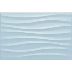 marazzi chroma light blue tide strutture m00t płytka ścienna 25x38 