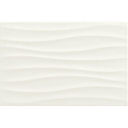 marazzi neutral white struttura tide 3d m01p płytka ścienna 25x38 