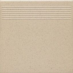 paradyż bazo beige stopnica sól-pieprz mat 30x30 