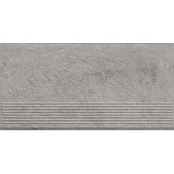 paradyż carrizo grey stopnica prosta struktura mat 30x60 